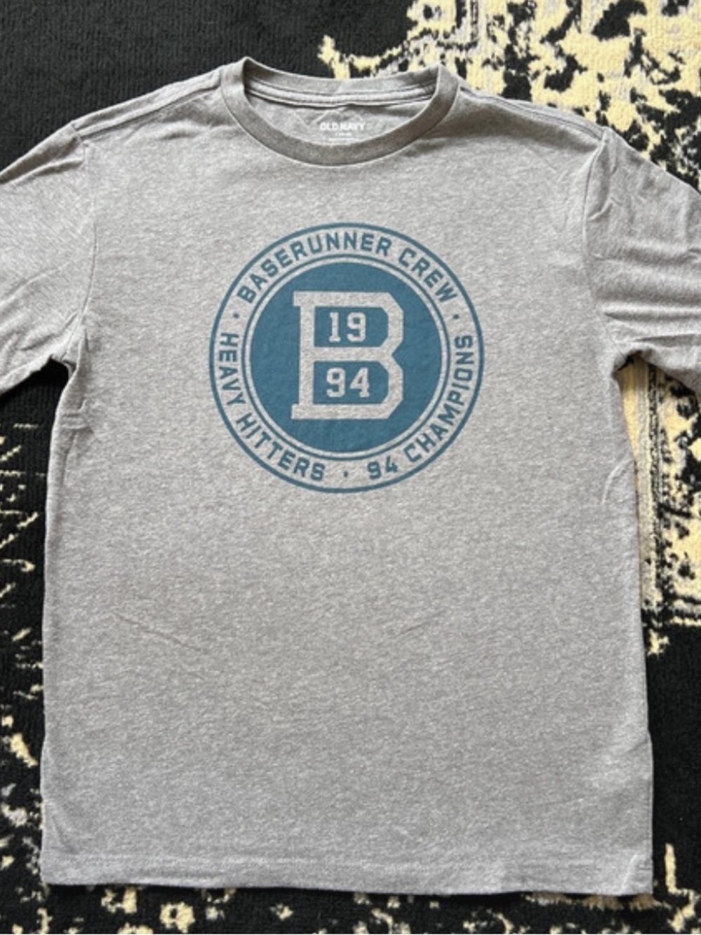 Old Navy boys, baseball graphic tee